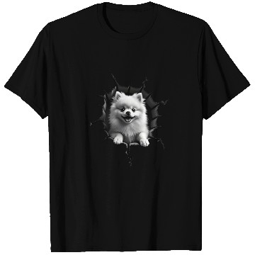 Discover Pomeranian Pop-Out T Shirts