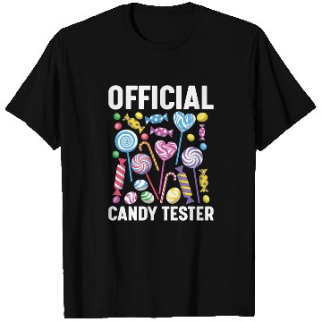 Discover Official Candy Tester Lollipop Sweets 01 T Shirts