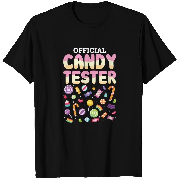 Discover Official Candy Tester Lollipop Sweets Halloween T Shirts