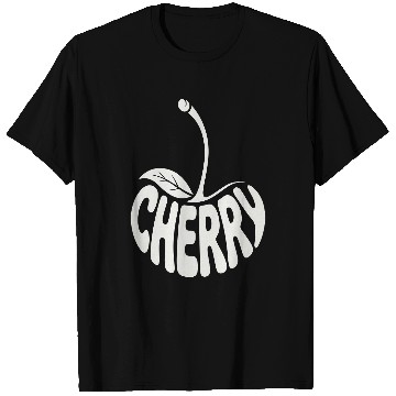 Discover Sweet Cherry Word Art T Shirts
