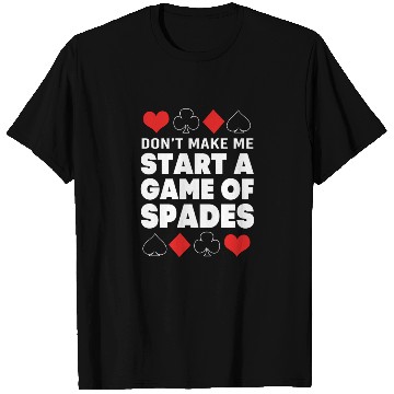 Discover Spades Poker Card Game T Shirts