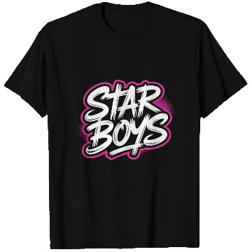 Discover Satar Boy Graffiti Streetwear T Shirts