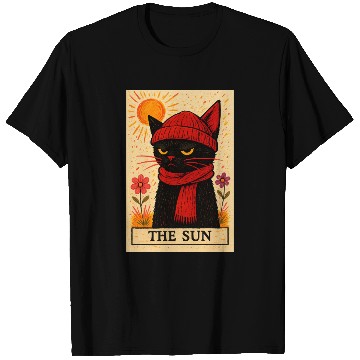 Discover Grumpy Cat Tarot Card The Sun T Shirts