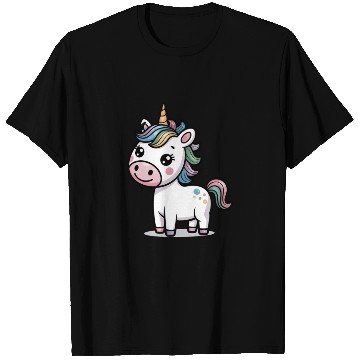 Discover Believe in Magic – Cute Rainbow Unicorn Fantasy T Shirts