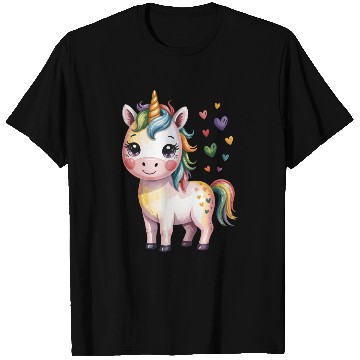 Discover Believe in Magic – Cute Rainbow Unicorn Fantasy T Shirts
