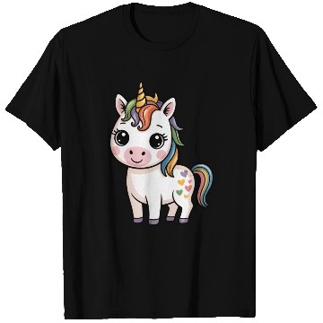 Discover Believe in Magic – Cute Rainbow Unicorn Fantasy T Shirts