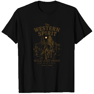 Discover The Western Spirit T Shirts
