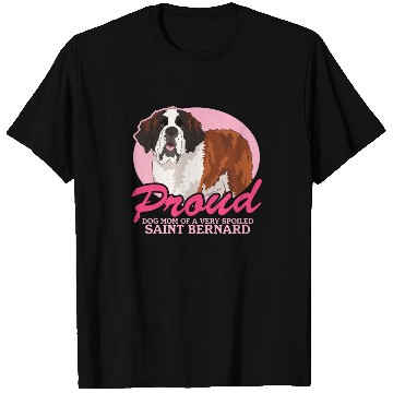 Discover Saint Bernard Dog Mom St. Bernhard T Shirts