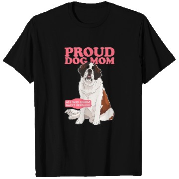 Discover Saint Bernard Dog Mom St. Bernhard T Shirts