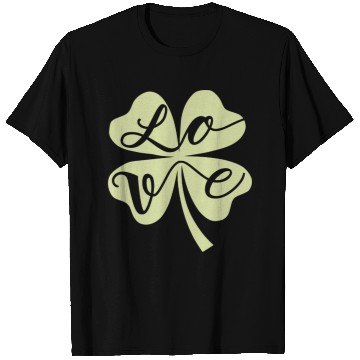 Discover Lucky Love Four Leaf Clover T Shirts