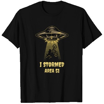 Discover I Stormed Area 51 – Funny UFO T Shirts