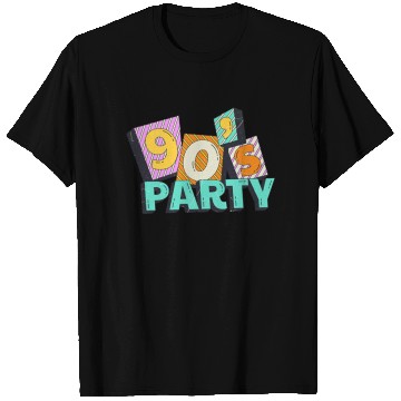 Discover 90s Party Vibes Retro Neon Dance Aesthetic T Shirts