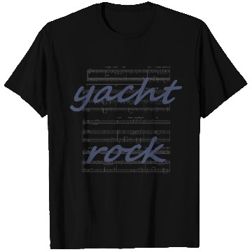 Discover Yacht Rock Sheet Music T Shirts