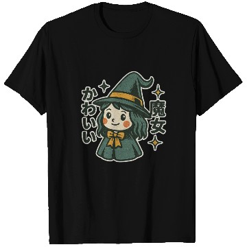 Discover Kawaii Witch Japanese T Shirts