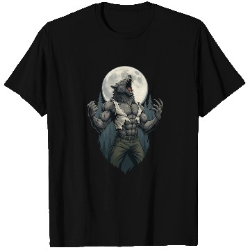 Discover Howl of the Alpha – Werewolf Under the Moon T Shirts