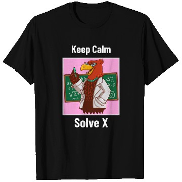 Discover Keep Calm Solve X Algebra Teacher T Shirts