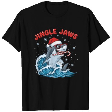 Discover Jingle Jaws – Christmas Holiday with Bite Design T Shirts
