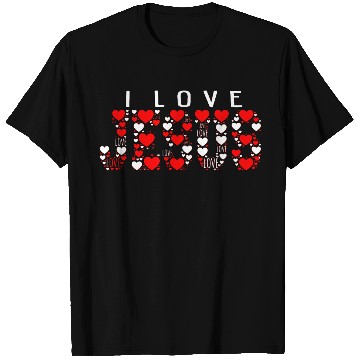Discover I LOVE JESUS T Shirts