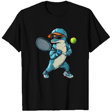 Discover Dolphins Tennis T Shirts
