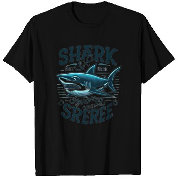 Discover Shark Free and Squared Away T Shirts