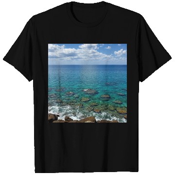Discover Serene Ocean View T Shirts
