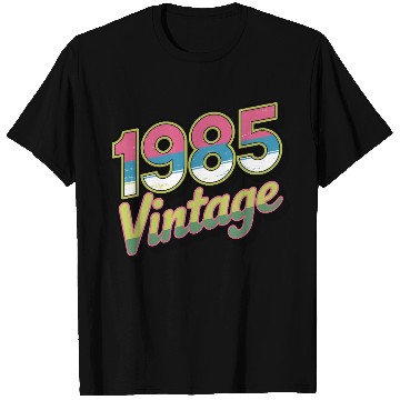 Discover 1985 Vintage Birthday Retro 80s Gift Idea T Shirts