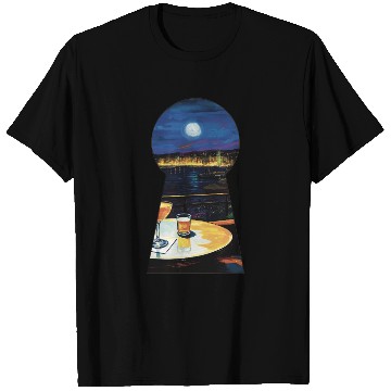 Discover Seaview night bar T Shirts