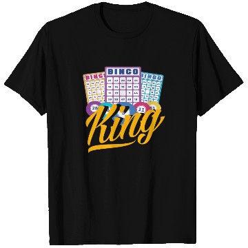 Discover Bingo King Bingo Player Fun Vibes T Shirts