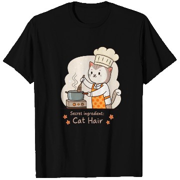 Discover Gourmet Cat Hair Cuisine T Shirts