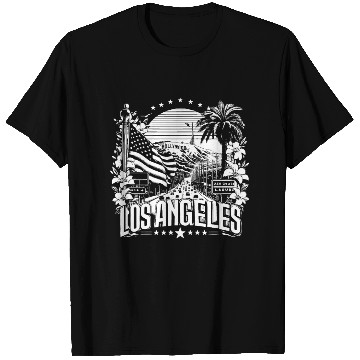 Discover LOS ANGELES Design with Sunset Boulvard T Shirts