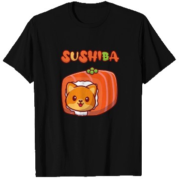 Discover Shiba Inu - Sushiba T Shirts