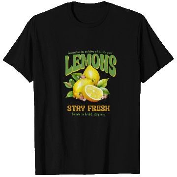 Discover Squeeze the Day Lemon Vibes — Stay Fresh & Juicy T Shirts