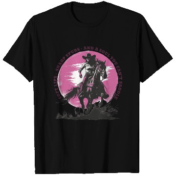 Discover Wild West Cowboy Riding Vintage Design T Shirts