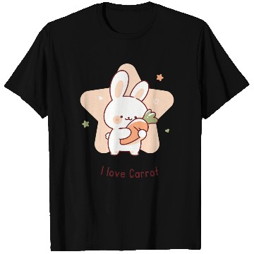 Discover I Love Carrot – Cute Bunny with Carrot T Shirts