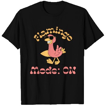 Discover Flamingo Mode ON Flamingo Teacher T Shirts