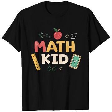 Discover Math Kid - Cute Back to School Design for Kids T Shirts
