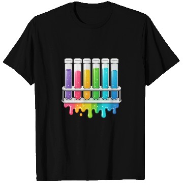 Discover Chemistry Test Tube Design T Shirts