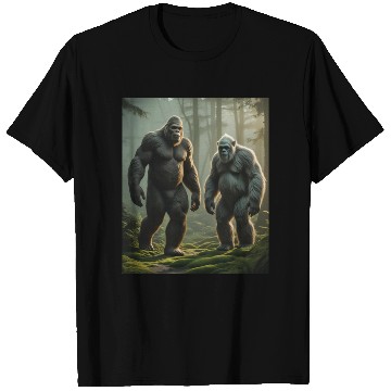 Discover BIGFOOT AND YETI 6 T Shirts