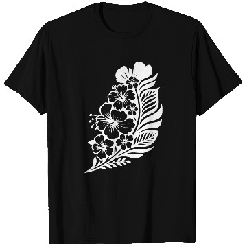 Discover Tropical Floral Pattern for Summer Wear T Shirts