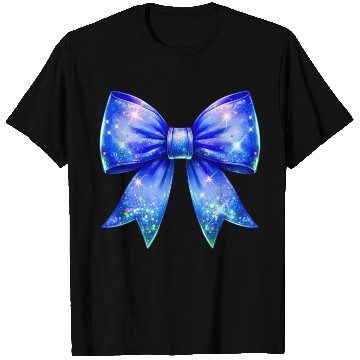 Discover Galaxy Sparkle Bow T Shirts