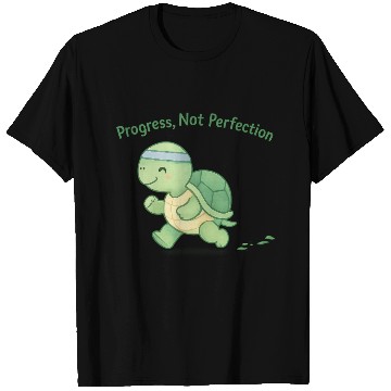 Discover Motivational Turtle Running Design T Shirts