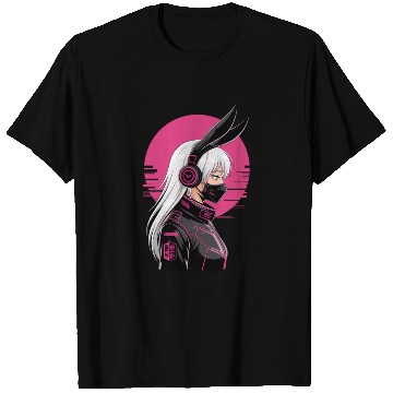 Discover Futuristic Cyberpunk Girl T Shirts