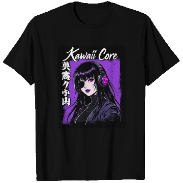 Discover Cyberpunk Girl Kawaii Core T Shirts