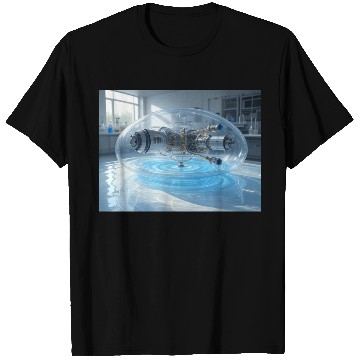 Discover Futuristic Underwater Drone Design T Shirts