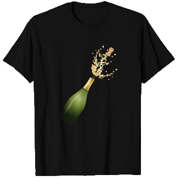 Discover A champagne bottle – for New Year's Eve & parties T Shirts