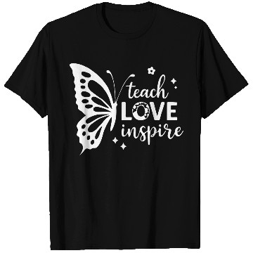 Discover Floral Butterfly Motivational Quote T Shirts