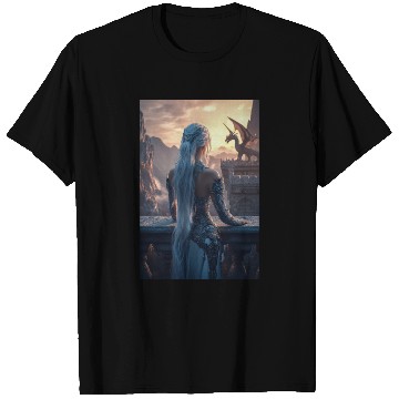 Discover Dragon Queen at Sunset T Shirts