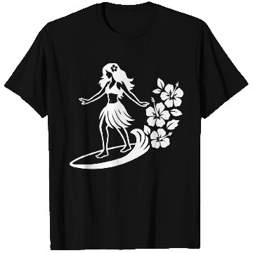 Discover Surfing Hula T Shirts