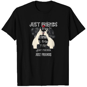 Discover Lesbians kiss Just friends T Shirts