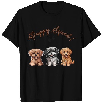 Discover Puppy Squad T Shirts